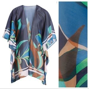 Ted Baker Accessories - TED BAKER Baylee Supernatural Abstract Scarf Cape Ted Baker Accessories - TED BAKER Baylee Supernatural Abstract Scarf Cape